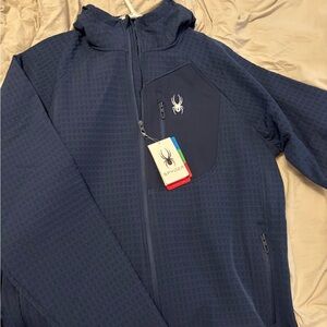 Spyder Men's Dark Blue Performance Jacket